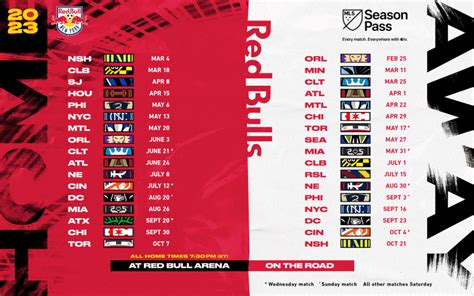 ny red bulls schedule